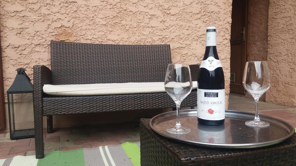 Le Relais Des Dix Crus - Logis Hotel B&B Corcelles-en-Beaujolais Luaran gambar